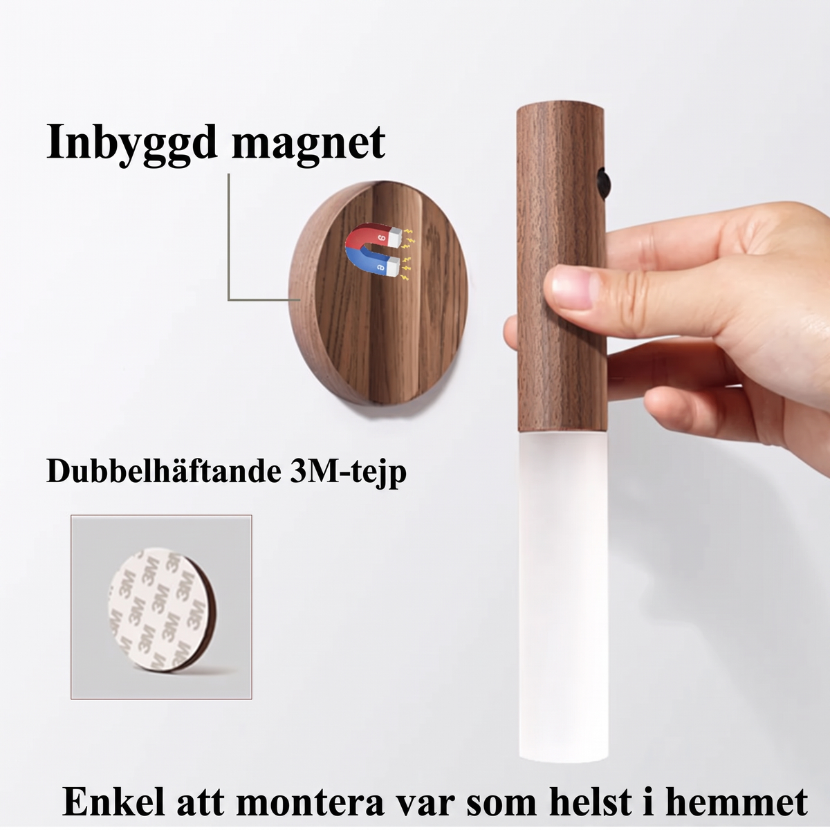 Wood Sensor Night Light
