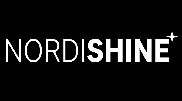 NordiShine logo for dark header