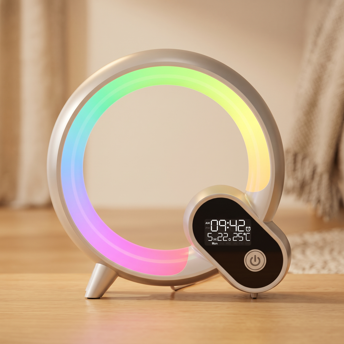 Q Light Alarm Clock