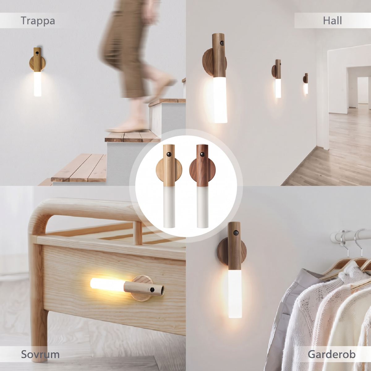 Wood Sensor Night Light